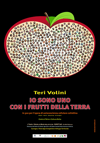 Manifesto Uno con i frutti della Terra